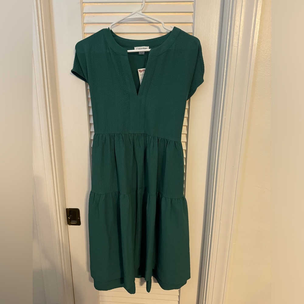 NWT Green Calvin Klein dress